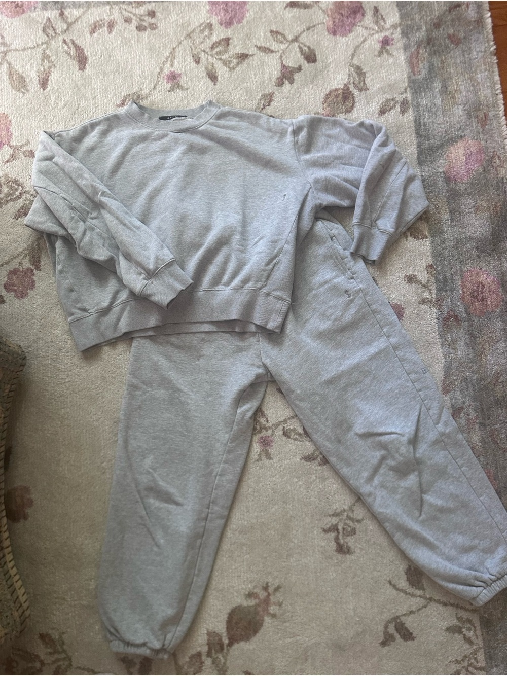 Ksubi Light Gray Sweatshirt & Joggers Set
